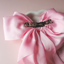Afbeelding in Gallery-weergave laden, XL strik met lint roze