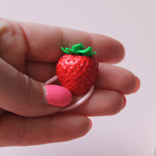 Afbeelding in Gallery-weergave laden, Haarelastiekje aardbei medium