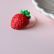 Afbeelding in Gallery-weergave laden, Haarelastiekje aardbei medium