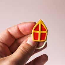 Afbeelding in Gallery-weergave laden, Haarelastiekje mijter medium (pre-order)