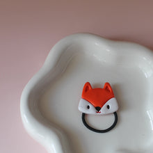 Afbeelding in Gallery-weergave laden, Haarelastiekje vos medium