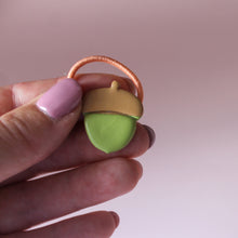 Afbeelding in Gallery-weergave laden, Haarelastiekje eikel medium