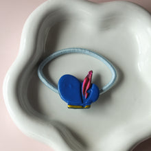 Afbeelding in Gallery-weergave laden, Haarelastiekje pietenmuts blauw large