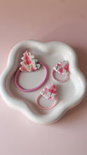 Afbeelding in Gallery-weergave laden, Haarelastiekje kerstboom roze large