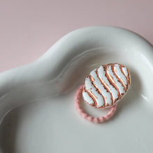 Afbeelding in Gallery-weergave laden, Haarelastiekje paasei streep small