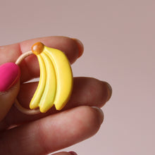 Afbeelding in Gallery-weergave laden, Haarelastiekje banaan medium