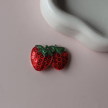 Afbeelding in Gallery-weergave laden, Coco glitter rood (voor dun haar)