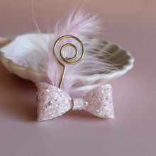Afbeelding in Gallery-weergave laden, Sint Haarstrikje roze glitter (voor normaal tot dik haar)