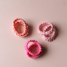 Afbeelding in Gallery-weergave laden, Haarelastiekjes set small roze 6 st