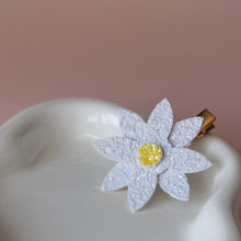 Afbeelding in Gallery-weergave laden, Lily wit met geel grove glitter (voor normaal tot dik haar)