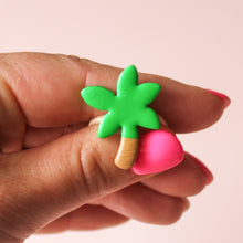 Afbeelding in Gallery-weergave laden, Haarelastiekje palmboom medium