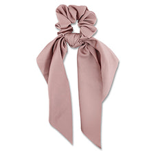 Afbeelding in Gallery-weergave laden, scrunchie met lint oudroze

