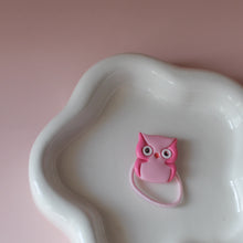 Afbeelding in Gallery-weergave laden, Haarelastiekje uil medium
