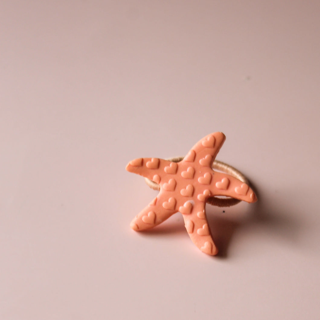 Haarelastiekje zeester medium