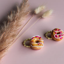 Afbeelding in Gallery-weergave laden, Haarelastiekje roze donut
